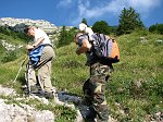 Dal parapendio in discesa dal Menna - Bivacco MAGA a Oltre il Colle - 3 agosto 08 - FOTOGALLERY